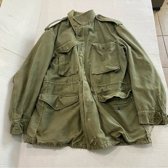 Vintage 1953 M-51 Field Jacket Military Army Coat M-1955 Small Reg Cohen Fein - Picture 1 of 16